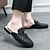 economico Casuale-muli da uomo con nappe glitterate argentate – scarpe eleganti senza schienale scintillanti per balli di fine anno e spettacoli serali