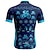 abordables Maillots pour hommes-Homme Maillot de cyclisme Graphique Manche Courte Cyclisme T-shirt Maillot avec 3 poches arrière VTT Vélo tout terrain Séchage Rapide Design Anatomique Évacuation de l'Humidité Respirant Des sports