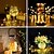 abordables Projecteurs, lampes et lasers-Lumières LED à batterie 10 packs de décoration intérieure de ballons mini LED pour fête mariage Noël lumières d&#039;ambiance étoilées