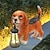 cheap Landscape Lights-1 Pc Outdoor Solar Simulation Puppy Decorative Light Luminous Lantern Courtyard Garden Lawn Path Terrace Landscape Light Cute Animal Decorative Light