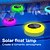 abordables Éclairages pour allées-1 lampe solaire LED d&#039;extérieur étanche RVB colorée pour piscine, prise de terre, double usage, design divisé, étanche IP65, pour cour, jardin, pelouse, chemin, piscine, fontaine, paysage, lumière