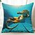 baratos estilo animal-Capa de Almofada Decorativa engraçada com Crocodilo 1PC Almofada Quadrada Macia para Sofá Capa de Almofada para Quarto Sala de Estar Cadeira