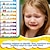abordables Cadeaux-30 livres à feuilleter, à lire et à rimer, avec les sons des lettres &amp;Cartes mémoire sur les familles de mots, jeux d'apprentissage de la phonétique, exercices de vocabulaire, activité