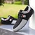cheap Casual Lace-Up Shoes-Men's Casual Two-Tone Knit Sneakers – Breathable Nylon Lace-Up Sports Shoes for Everyday Wear