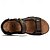 abordables sandalias de exterior-Sandalias deportivas para hombre con correas de velcro ajustables y plantilla acolchada: calzado duradero para actividades al aire libre y senderismo.