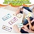 abordables Cadeaux-30 livres à feuilleter, à lire et à rimer, avec les sons des lettres &amp;Cartes mémoire sur les familles de mots, jeux d'apprentissage de la phonétique, exercices de vocabulaire, activité