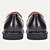 abordables Mocassins en cuir de qualité supérieure-Mocassins en cuir bordeaux pour homme avec surpiqûres décoratives – Chaussures Kentucky Derby pour des occasions décontractées et élégantes