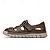 abordables Sandalias casuales-Sandalias deportivas blancas de punta cerrada para hombre, con tiras ajustables y suela resistente para actividades al aire libre y deportes acuáticos.