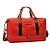 baratos armazenamento de bagagem e viagem-Bolsa de viagem de fim de semana, bolsa esportiva com compartimento para sapatos, bolsa de mão de grande capacidade para mulheres, bolsa de ginástica com compartimento para carrinho para viagens