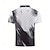 abordables Polo géométrique pour homme-Homme Abstrait Ligne Polo Manche Courte Polos Chemises à Col Vêtement décontracté de travaile Extérieur Athleisure Tenue quotidienne Impression 3D Été Rouge Bleu Gris