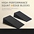cheap Home Supplies-1 Pair Squat Wedge Blocks, Black EVA Slant Yoga Blocks for Balance and Flexibility, Calf Stretcher for Squats, Pilates, Push-Ups and Strength Training