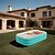 cheap Pools, Hot Tubs &amp; Supplies-Inflatable Swimming Pools, Rectangular Inflatable Swimming Pool for Kids, Family Blow up Pool, Lounge Inflatable Pool for Backyard Garden Outdoor, Easy to Inflatable