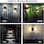 cheap Outdoor Wall Lights-2/4 Pcs Solar Fence Wall Lights Outdoor Waterproof  Gaeden Lights for Yard Deck Garden Patio Lighting Decoration