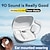 abordables Casques téléphoniques et professionnels-Casque audio sans fil Bluetooth 5.3 à conduction osseuse, avec affichage numérique, boîtier de charge, étanche, son stéréo immersif, casque de sport avec micro pour la course à pied, la marche et l&#039;entraînement