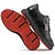 preiswerte Herren Golfschuhe-Rote und marineblaue Golfschuhe für Herren – leistungsstarke Schnürsneaker mit Lederdetails für Golf, Sport und Freizeit