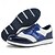 preiswerte Herren Golfschuhe-Rote und marineblaue Golfschuhe für Herren – leistungsstarke Schnürsneaker mit Lederdetails für Golf, Sport und Freizeit