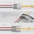 cheap LED Accessories-COB LED Strip Connectors 10 PCS 20 PCS 5mm 8mm 10mm 2-pin LED Strip Connectors LED Tape Connectors Transparent Solderless no Dark Areas Suitable for LED Light Connectors DIY COB/SMD