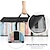 voordelige Opslag &amp; Organisatie-2-pack cd-opbergtassen, dvd-hoesjes, houders voor vinylplaten, draagtassen met handvatten, media-opbergorganizer voor dvd&#039;s/cd&#039;s/videogames, blu-rayschijf