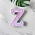 economico Luci decorative-Luci decorative con lettere rosa da 16 cm, luci per feste, compleanno, Natale
