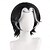 economico Parrucche Anime-hazbin hotel parrucca sintetica hesco micro locs lisci parrucca asimmetrica con riga profonda 14 pollici a1 capelli sintetici da donna cool classico confortevole nero