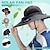 cheap Household Appliances-Outdoor Solar Multi-Fan Cap with Detachable Double Fans – Adjustable 3-Speed Wind Power &amp; USB Charging Port