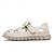 abordables Sandalias casuales-Sandalias deportivas blancas de punta cerrada para hombre, con tiras ajustables y suela resistente para actividades al aire libre y deportes acuáticos.