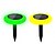 abordables Éclairages pour allées-1 lampe solaire LED d&#039;extérieur étanche RVB colorée pour piscine, prise de terre, double usage, design divisé, étanche IP65, pour cour, jardin, pelouse, chemin, piscine, fontaine, paysage, lumière