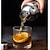 cheap Barware-750ml Cocktail Shaker Set - Martini Shaker w Built-in Drink Shaker Strainer, Muddler, Jigger, Mixing Spoon, Recipe Book for Bartending - Bar Shaker/Alcohol Shaker