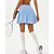 billige Kvinders nederdele og shorts-Dame Patchwork Ensfarvet Afslappet nederdel Tennis Nederdel Tennisnederdele med shorts Flettet Sidelommer Åndbart Tennis Golf Pickleball Underdele Hvid Sort Lys pink Tennis tøj