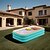 cheap Pools, Hot Tubs &amp; Supplies-Inflatable Swimming Pools, Rectangular Inflatable Swimming Pool for Kids, Family Blow up Pool, Lounge Inflatable Pool for Backyard Garden Outdoor, Easy to Inflatable