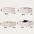 economico Archiviazione di abbigliamento e armadio-Set di 4 contenitori per calzini e biancheria intima, contenitori portaoggetti in cotone e lino lavabili di alta qualità, organizer per biancheria intima e reggiseni, set per riporre vestiti e