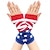 billige Mænds kostumer-USA Flag Karneval Handsker Sokker og Nylonstrømpe Afslappet Voksne Herre Dame Maskerade Uafhængighedsdag 4. juli Afslappet Festival Nemt karnevalskostume Klæd dig ud