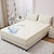abordables Parures de draps-Protector de matelas imperméable Housse de matelas ajustée Protéger le lit Reine Pleine Roi Housse de lit protectrice douce Draps ajustés respirants confortables Protection à 5 côtés contre les