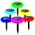 abordables Éclairages pour allées-1 lampe solaire LED d&#039;extérieur étanche RVB colorée pour piscine, prise de terre, double usage, design divisé, étanche IP65, pour cour, jardin, pelouse, chemin, piscine, fontaine, paysage, lumière