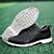 preiswerte Herren Golfschuhe-Weiße Brogue-Golfschuhe für Herren – strapazierfähige Schnür-Sneaker aus Kunstleder mit perforierten Details für Golf- und Sportbegeisterte