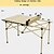 abordables Mobilier de camping-Table de camping pliante, table de plage portable, avec sac portable, adaptée à l&#039;intérieur, à l&#039;extérieur, au camping, à l&#039;arrière-cour, à la fête, au patio, à la table de camping à la plage