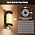 voordelige buiten wandlampen-Led buiten-/binnenwandlamp met 2 koppen, Tuya Amat app, verstelbare stralingshoek, led verandalamp, buitenlamp 110-240V