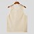 abordables Camisetas sin mangas de gimnasio-Hombre Camiseta sin mangas Top Camisetas Interiores Camisa sin mangas Sin Mangas Cuello Barco Verano Plano Moda Design Básico Malla Vacaciones Calle Noche Beige Camiseta superior para hombre