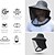 economico cappelli da casa-Cappello protettivo dal sole per uomini e donne con rete anti-zanzare cappello da pesca estivo a tesa larga con linguetta per il collo rete traspirante antivento