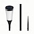 abordables Éclairages pour allées-Lampes solaires d&#039;extérieur étanches avec trépied, flamme vacillante, étanche IPX4, pour allées de jardin, décorations de chemin (4 pièces, 2 pièces, 1 pièce)