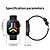 Χαμηλού Κόστους Smartwatch-696 ZW39 Έξυπνο Ρολόι 2.01 Φυσικό Ρολόι Bluetooth Πεδόμετρο Παρακολούθηση Θερμοκρασίας Υπενθύμιση Κλήσης IPX0 Αδιάβροχο Συμβατό με iOS Android