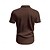 preiswerte Freizeithemden für Herren-Herren Hemd Sommerhemd Freizeithemd Strandhemd Knopfhemd Schwarz Weiß Gelb Marineblau Braun Kurzarm Einfach Revers Urlaub Hawaiianisch Fronttasche Bekleidung Polyester Mode Lässig Bequem