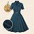 billige Kjoler-Retro / vintage 1950-tallet Vintage kjole Cocktailkjole Swing kjole Flare kjole Dame Maskerade Fest / aften Utdrikningslag Voksne Kjole Hjemkomstkjoler
