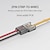 cheap LED Accessories-COB LED Strip Connectors 10 PCS 20 PCS 5mm 8mm 10mm 2-pin LED Strip Connectors LED Tape Connectors Transparent Solderless no Dark Areas Suitable for LED Light Connectors DIY COB/SMD