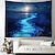 billige Ocean Beach Tapestry-Landskab Ocean Bølge Hængende Tapestry Vægkunst Stor Tapestry Murmaleri Dekor Fotograf Baggrund Tæppe Gardin Hjem Soveværelse Stue Dekoration