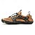 abordables Zapatillas Informales-Hombre Zapatillas de deporte Antideslizantes Barranquismo Casual Diario Cuero PU Malla Transpirable Cómodo Antideslizante Cordones Negro Marrón Verde Trébol Verano Primavera
