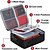 cheap Storage &amp; Organization-Safe File Storage Box with Lock, Multi-Functional Document Organizer Bag for Certificates, Household Files, Passports, Property Deeds, Business License, ID and Seal Storage Case