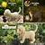 cheap Landscape Lights-1 Pc Outdoor Solar Simulation Puppy Decorative Light Luminous Lantern Courtyard Garden Lawn Path Terrace Landscape Light Cute Animal Decorative Light