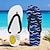 billige Ferietøfler-flip flops med andetrykk for menn – morsom og uformell stil for strandturer, utendørs sommerfester og slapper av ved bassenget