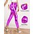 abordables Fondos-Retro Antiguo Años 70 Hasta el Tobillo Polainas Pantalones de PU Disco Patente de látex brillante Metálico Disfraz Mujer Víspera de Todos los Santos Carnaval Desfile del orgullo Mes del Orgullo Adulto